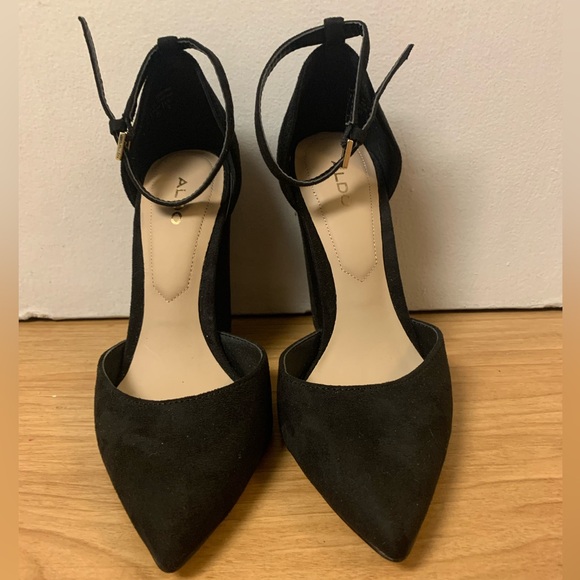 Aldo Shoes - Aldo black suede heel shoes